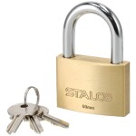 Zámek visací, mosazný A, ø 40 mm, STALCO