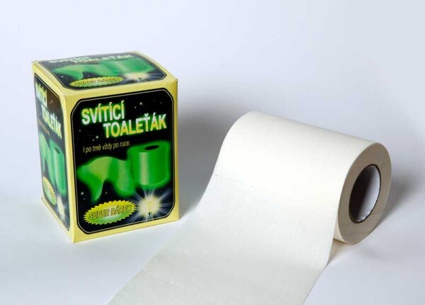 Divja.cz Toaletní papír svítící ve tmě