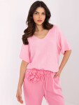 Jumper MO SW 0702.36 světle růžový jedna velikost