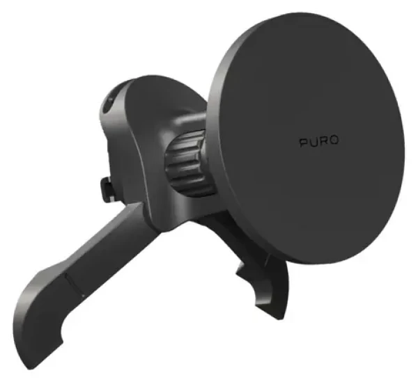 Puro Adjustable Car Holder MagSafe černá / Držák do auta / MagSafe