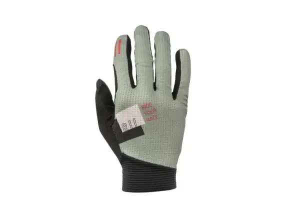 R2 Vallnord cyklistické rukavice khaki vel. XL