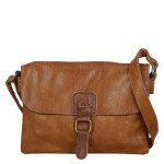 Praktická dámská crossbody kabelka Mirna, hnědá