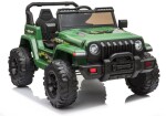 Mamido Dětské elektrické autíčko Jeep Speed zelené