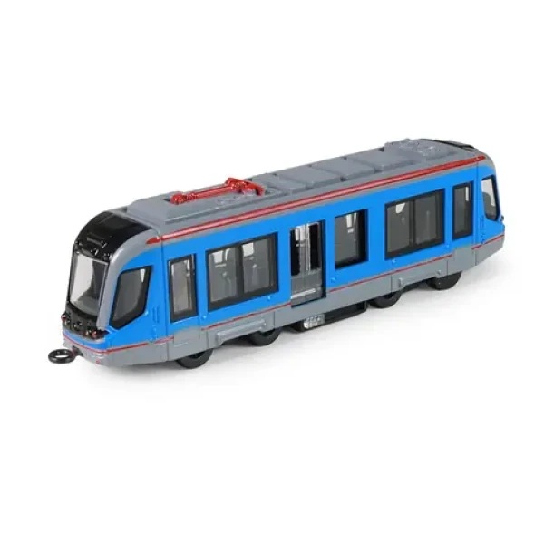 RAPPA 235595 Kovová tramvaj modrá 20 cm