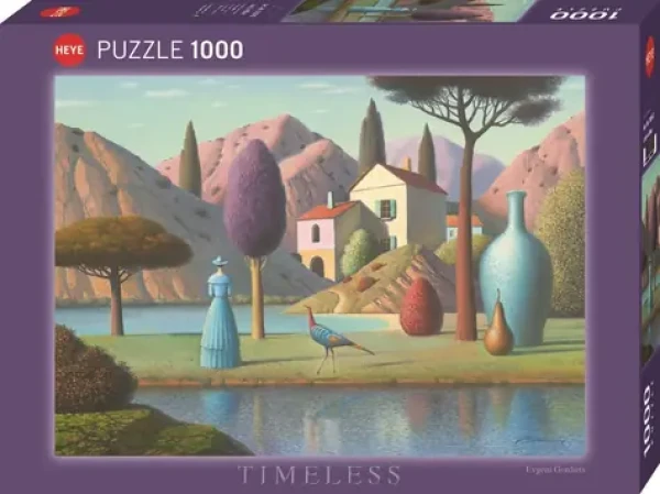 HEYE Puzzle Timeless: Dáma v modrém