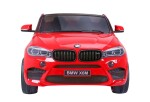 Mamido Elektrické autíčko BMW X6 M dvoumístné XXL červené