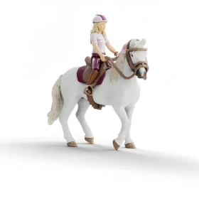 SCHLEICH Horse Club 42713 Sada figurek Sofia a Blossom hnědá
