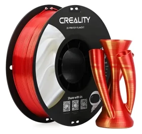 Creality CR-Silk PLA zlatočervená / Struna pro 3D tiskárnu / PLA / 1,75 mm / 1 kg (3301120009)