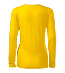 Slim triko dámské žlutá XL