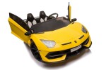 Mamido Dětské elektrické autíčko Lamborghini Aventador SX2028 žluté