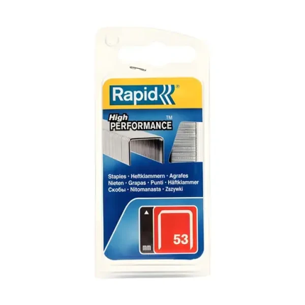 Rapid 53/10 mm / Spony do sešívačky / Úzké / Blistrové balení (40109504)