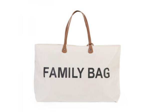 Childhome Family Bag White / Cestovní taška / 55 x 40 x 18 cm (CWFBWH)