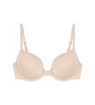 Body Make-Up Essentials - hladká tričková podprsenka s polstrováním Triumph NUDE BEIGE 80A