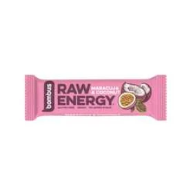 Bombus Raw Energy tyčinka maracuja a kokos 50 g
