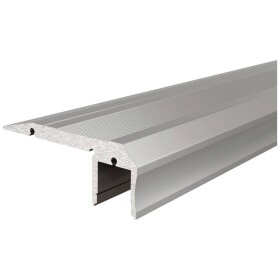 Deko Light 970520 AL-02-10 schodovitý profil, hliník, (š x v x h) 61 x 20.50 x 1000 mm, 1 m