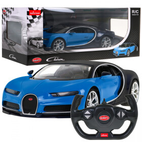 RASTAR Auto na dálkové ovládání R/C Bugatti Chiron Rastar 1:14 modré