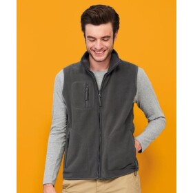 BAUINVEST Vesta pánská fleece celopropínací NORWAY 320g//m2 4XL-5XL