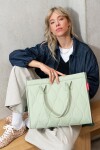 Stylová kabelka Reisenthel Daily Shopper Puffer iced matcha