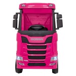 Mamido Elektrický kamion Scania R-SERIE 4x4 růžový