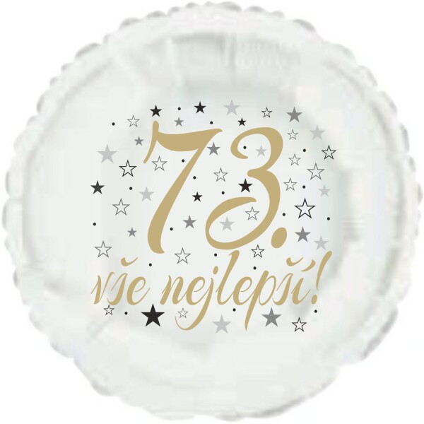 73. narozeniny balónek kruh Balonky.cz 73. narozeniny balónek kruh Balonky.cz