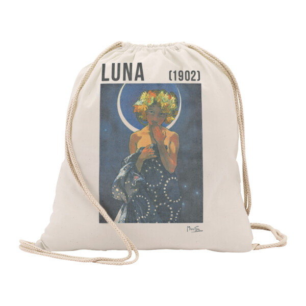 Plátěný sáček Alfons Mucha Luna