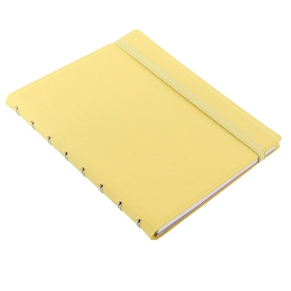 Filofax Notebook Pastel poznámkový blok A5 - pastelově žlutá