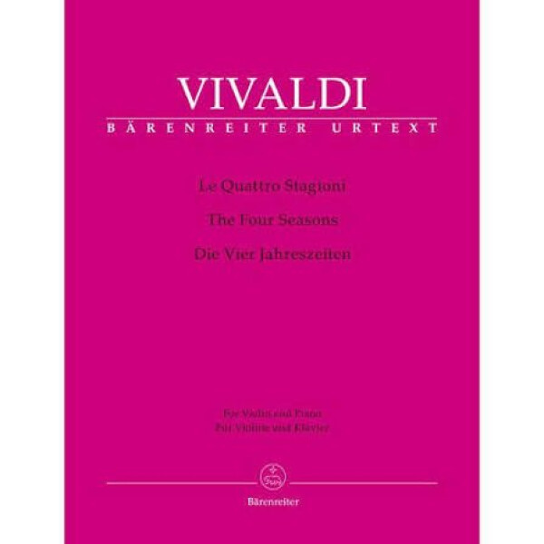 Čtvero ročních dob, Le quattro Stagioni - Antonio Vivaldi