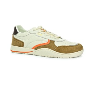 Mtng Free Orbit Cow Suede Tan/Nappa Leather Ecru