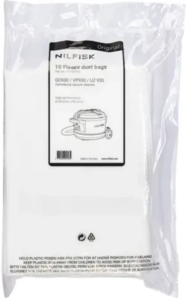 Nilfisk Sáčky do vysavače Nilfisk VP 930 ECO HEPA 10ks (107420784)