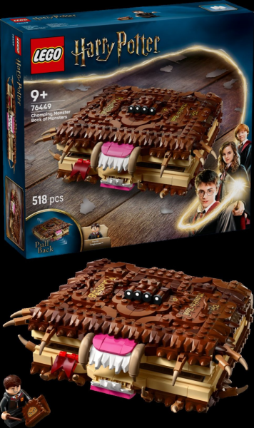 LEGO® Harry Potter™ 76449 Hryzající kniha Obludné obludárium - LEGO® Jurassic World™