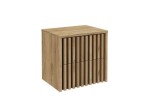 Koupelnová skříňka s krycí deskou SAT Delano 60x56x45 cm dub mat DELANO60ZDCDE DELANO60ZDCDE