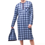 Pánské tričko Cornette 110 long/r 3XL-5XL tmavě modrá 3xl