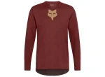 Fox Ranger Fox Head pánský dres dlouhý rukáv Rust Brown vel. XL