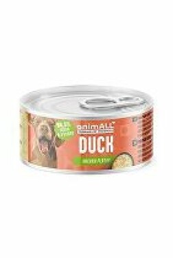 AnimALL konzerva pes Kachna plátky 80g