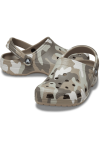 Crocs 206454 pantofle camo hnědé