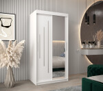 Šatní skříň Abi Y2 Barva korpusu: Bílá, Rozměry: 120 cm, Dveře: Dub artisan