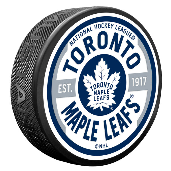 Mustang Puk Toronto Maple Leafs NHL Gear Textured Puck