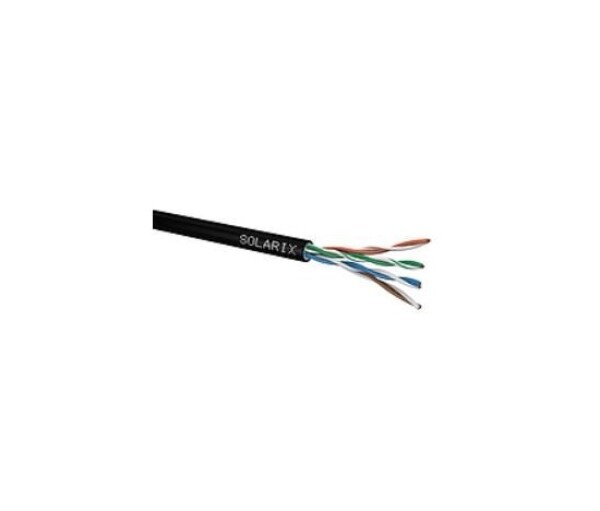 Instalační kabel Solarix venkovní gelový UTP, Cat5E, drát, PE, box 305m SXKD-5E-UTP-PEG EDF_10101715
