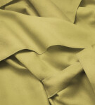 Minimalistický dámský kabát v olivové barvě (747ART) Barva: odcienie zieleni, Velikost: ONE SIZE