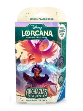 Disney Lorcana: Archazia's Island - Amethyst Steel Starter Deck (Jafar Iago)
