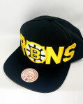 Mitchell & Ness Pánská kšiltovka Boston Bruins NHL Full Frontal Snapback Vntg