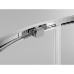 MEXEN/S - Exo čtvrtkruhový posuvný sprchový kout 70 x 70, transparent, chrom 8131-070-070-01-00