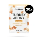 Sušené maso Turkey Jerky - GymBeam (originál, 20 x 50 g) (59179-3-20x50g-original)