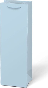 Taška dárková T12 kraft 120x360x90 modrá světlá