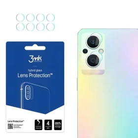 3mk Lens Protection Oppo Reno 7 Lite 5G / Ochranné sklo na fotoaparát / Hybridní sklo / 4 ks