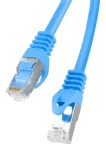 Lanberg CAT6 2 m modrá / Patch kabel / FTP / RJ45-RJ45 / Fluke Passed (PCF6-10CC-0200-B)