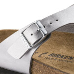 Dámské žabky Birkenstock Gizeh Birko-Flor slim silver (0043853) 40