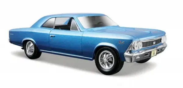 Maisto Chevrolet Chevelle SS 396 1966 modrá 1:24
