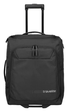 Travelite Kick Off Wheeled Duffle S Black 44 L TRAVELITE-6909-01
