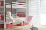 BRADOP Dětské pohupovací křesílko ADÁMEK R070 - 028 RŮŽOVÉ R070-S-028